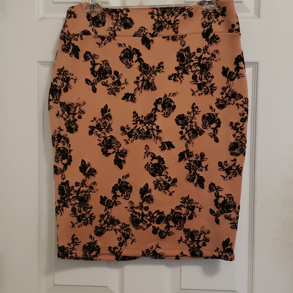 Black Rose Skirt